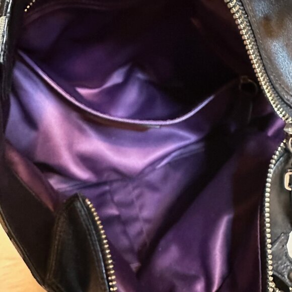 Coach Bag Black and Cream Shoulder Bag NWOT - Picture 10 of 12